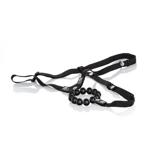 Lover Thong with Stroker Beads