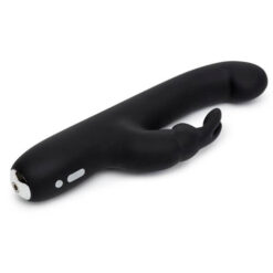 Happy Rabbit Rechargeable Slimline G-Spot Rabbit Vibrator Black