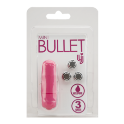 Loving Joy 3 Speed Mini Bullet Vibrator - Pink